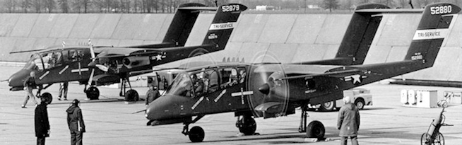 2 YOV-10s