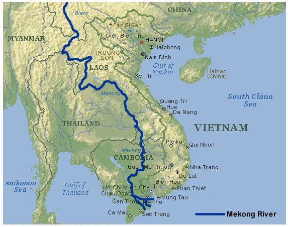 Mekong Map